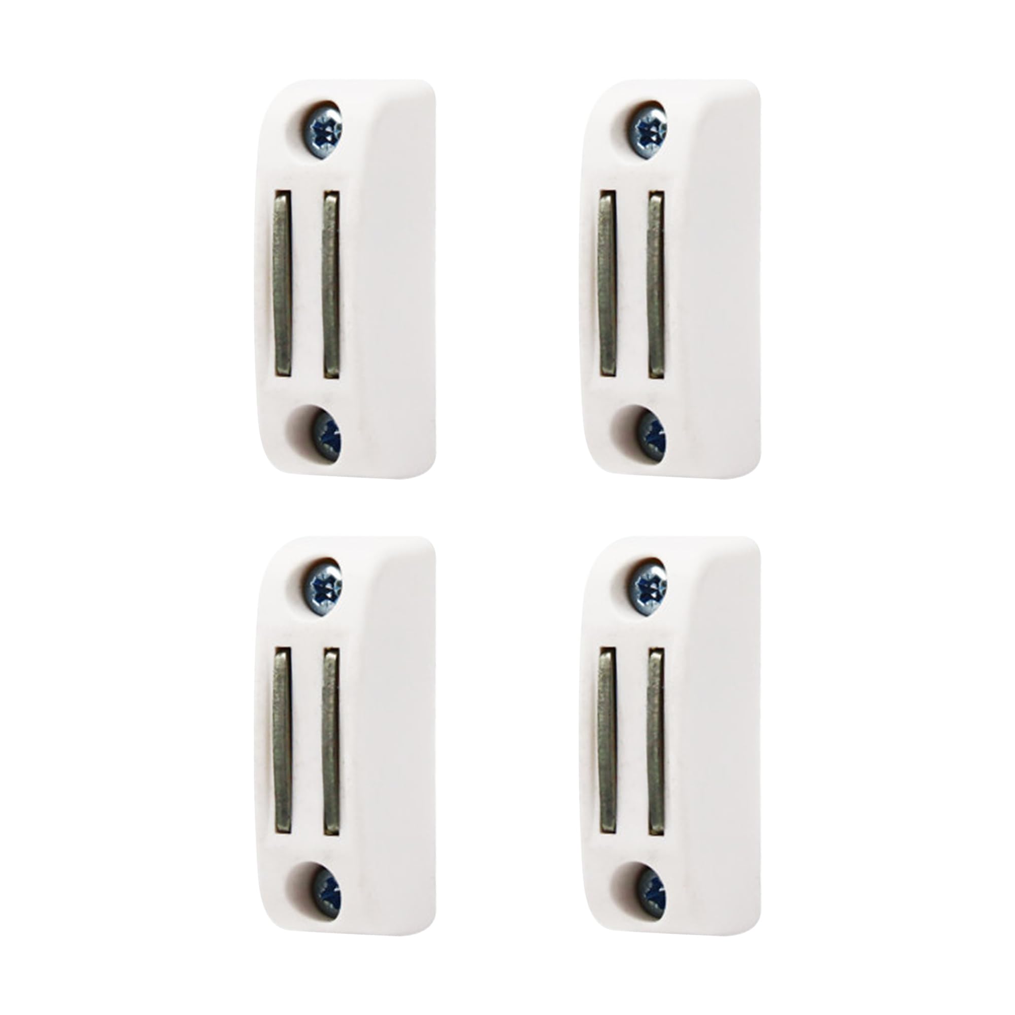 4 x F103 White Magnetic Roller Shutter Crank Lock