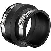 Fernco Inc. P1002-44 4-Inch Clay To 4-Inch Cast Iron Or Plastic Coupling