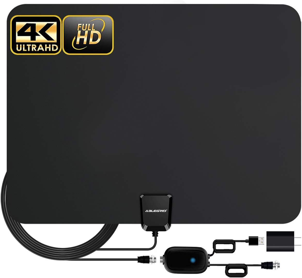 Best Hd Tv Antenna Amplified Indoor Stand