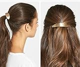 cuhair 2pc Gold Silver Polished Vintage Punk Metal Alloy Hair Clip Hair Barrette Hair Pin Hair Accessories For Women Girl