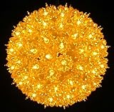 Bethlehem Indoor/Outdoor Christmas Standard Star Sphere 100, Yellow