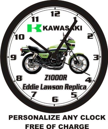 KAWASAKI Z1000R EDDIE LAWSON REPLICA WALL CLOCK-FREE USA SHIP