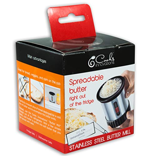 Cooks Innovations SM1520 Butter Mill Grate Stainless Steel Skin, 3.5" x 3.5" w x 4.2" high, - Thumbnail 4