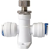 MOPUEHEL 1/4-Inch by 1/4-Inch Straight Needle Valve for Maple Syrup Reverse Osmosis System, Maple Syrup RO System