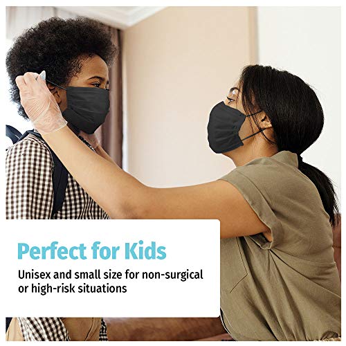 HoMedics Small Disposable 3Layer Face Mask, Elastic EarLoop, 3Ply