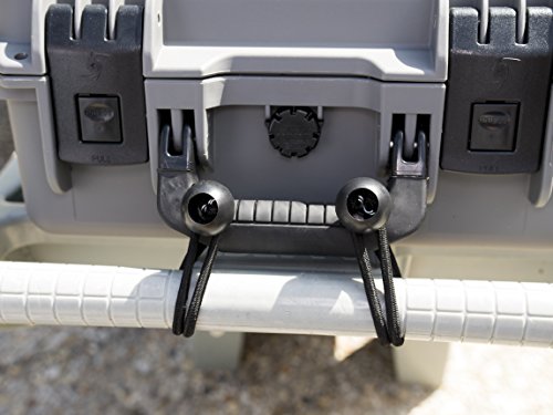 HeavyWeight Flat Bungee Cords 6 VARIETY PACK with BONUS 6 Ball Bungees | 24" and 32" Inch Cord Length | Hand Carts, Dolly, Cargo, Moving, Camping, RV, Trunk, Luggage Rack, Tarp Tie Down - Thumbnail 3