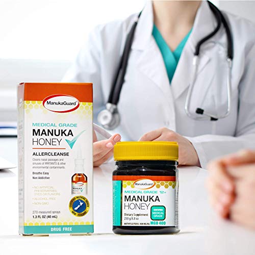 Manuka Guard Medical Grade Manuka Honey MGO 400+ 8.8 oz Raw From New