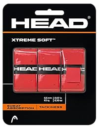 Head Xtreme Soft Racquet Overgrip - Cinta de agarre para raquetas de tenis - Paquete de 3