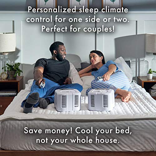 chiliPAD Cube 2.0 ME and WE Zones Cooling and Heating Mattress Pad