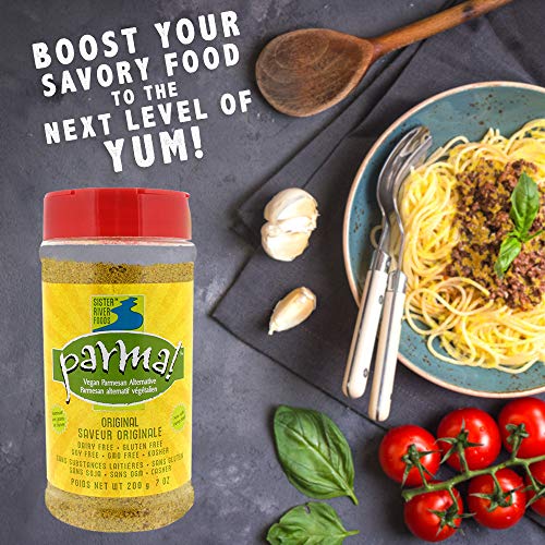 Parma! Vegan Parmesan Original, DairyFree and GlutenFree Vegan