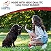 Smart Dog Suction Cup Dog Toy, Self-Playing Tug of War Dog Toy with Chew Rubber Ball, Dog Rope Toys for Aggressive Chewers, Interactive Pet Tug Toy for Boredom, Indestructible Bite Toy Teething (Red)
