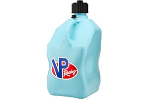VP Racing 3632-CA, 5.5 Gallon Motorsport Racing Jug with Contoured Handle, Multipurpose Cap and Rubber Gaskets, Sky (1 Pack)
