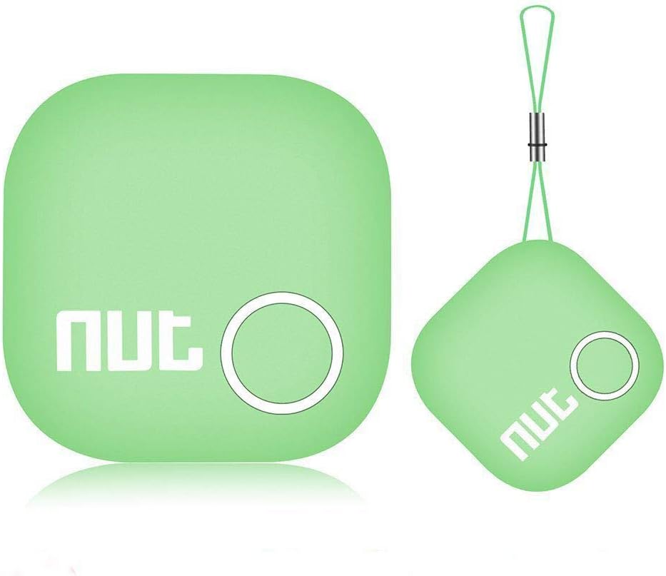 Anki HappiGo Smart Tag Bluetooth Anti-lost Tracker Key Finder Pet Wallet GPS Tracker Locator Alarm Patch GPS Tracker Locator for iOS/iPhone/iPod/iPad/Android (Green)