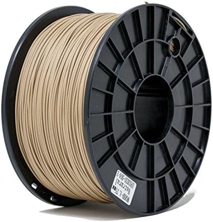 ShaperBee 7340 PLA 3D Printing Filament 1.75 mm, 1 kg Spool for 3D Printers, Dimensional Accuracy +/-0.03 mm, Wood-Plastic Composite, Wood