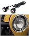 Noa Store Jeep Wrangler Amber LED Front Turn Signal Lights for Tube/Flat Fenders - JK TJ YJ CJ Rubicon Sahara.