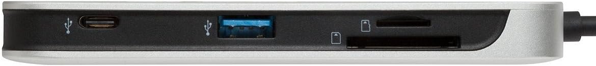 Kingston Nucleum USB C Hub, 7-In-1 Type-C-Adapter Hub Connect USB 3.0, 4K HDMI, SD and MicroSD-Card, USB Type-C Charging for MacBook, Chromebook, and Other USB Type-C devices: Computers & Accessories