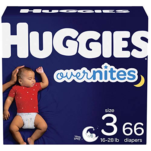 Overnight Diapers Size 4 (22-37 lbs), 58