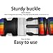 Adjustable Travel Luggage straps Suitcase Belts for Travel Bag Accessories With Address Tag 2Pack (Multicoloured)