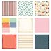 Cute 6x6 inch Patterned Paper Pad for Crafting with 36 Dear Lizzy Lucky Charm Designs by American Crafts. Ideal for Cardmaking