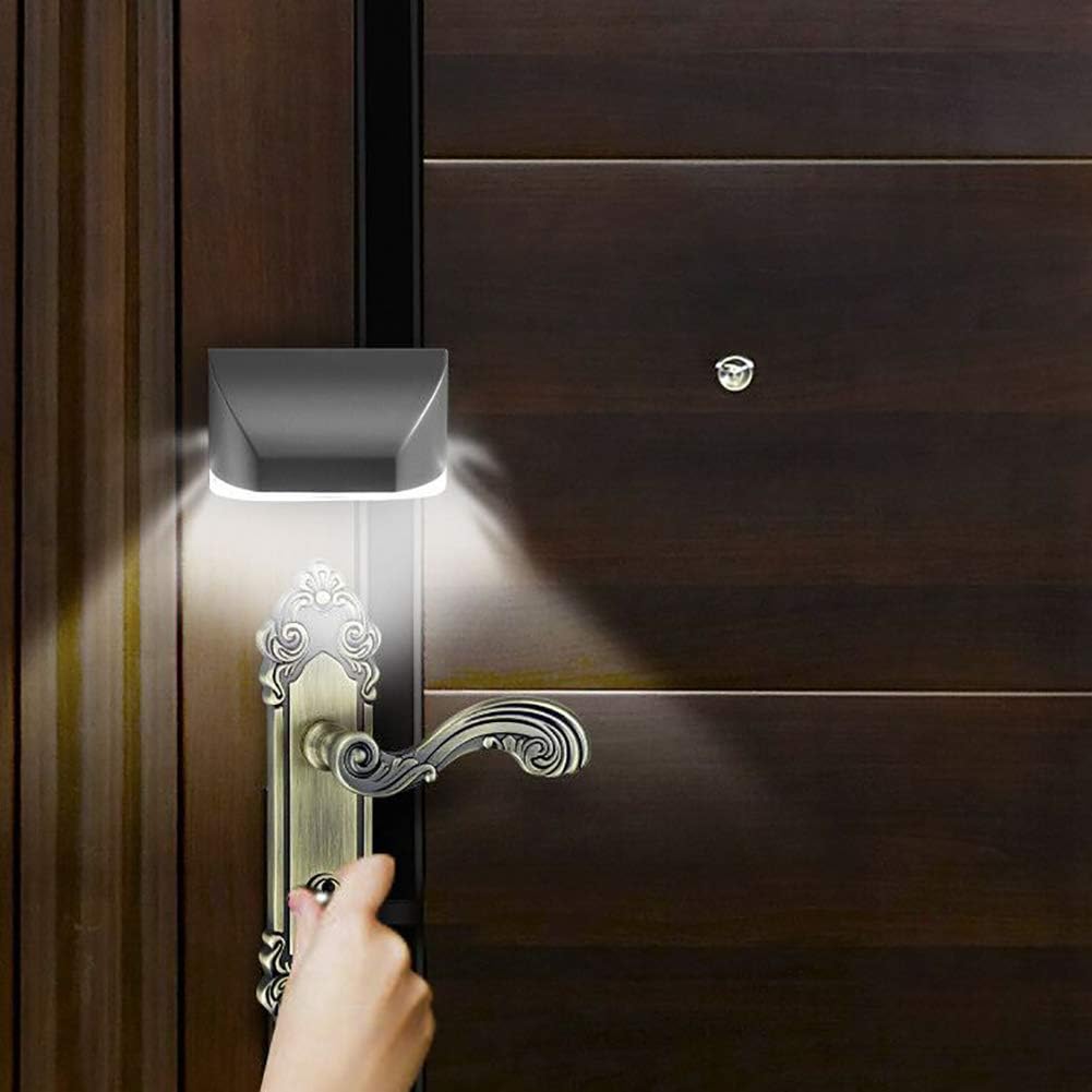 Dnasrivew Stick-On Super Bright Motion Activated Keyhole LED Night Light Lamp Battery Operated with PIR Motion Auto Sensor for Key Hole, Door Lock 1