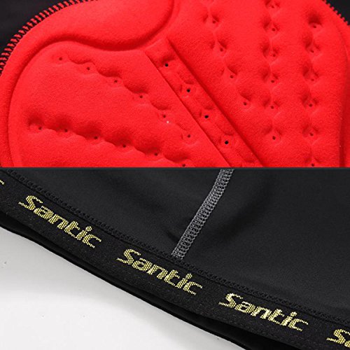 image for Santic Men's Cycling Bib Shorts MTB Road Bike Bicycle Clothing Braces 
