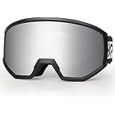 EXP VISION Ski/Snowboard Goggles, Anti-Fog Snow Goggles for Men & Women - Perfect for Skiing, Snowboarding & Winter Sports
