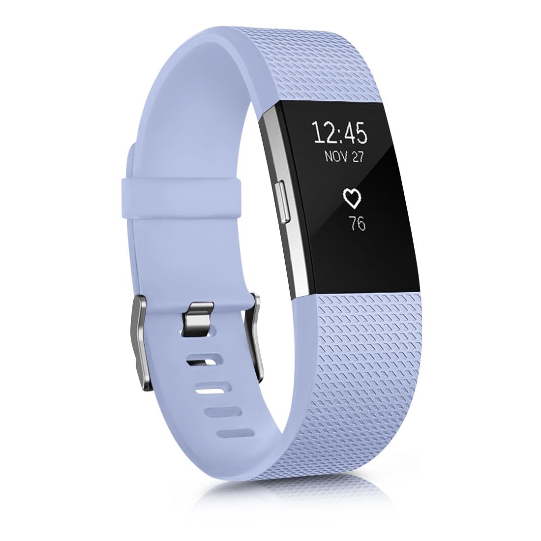 Demark For Fitbit Charge 2 straps for Women, Replacement strape for Fitbit charge 2 strap (1 Pack), Adjustable Sport Wristbands for Fitbit Charge 2,Small/Large (Small(5.5"-6.7"), Light Blue) — image 1