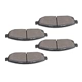 cciyu D1181 Front Semi-Metallic Disc Brake Pads Kit