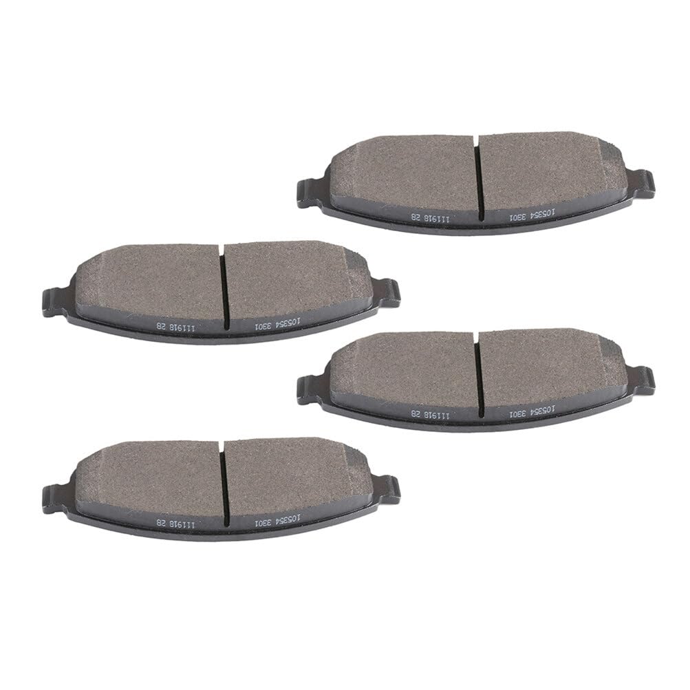 cciyu D1181 Front Semi-Metallic Disc Brake Pads Kit