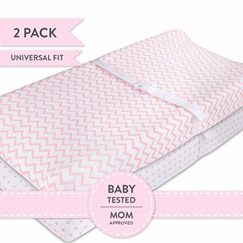 Changing Pad Cover Set Cradle Sheet Set 100 Cotton Jersey Knit for