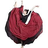ROYAL SMEELA 720 Long Ballet Skirt Women Fairy Lyrical Dance Skirt Modern Dance Costume Flowy Maxi Skirts for Ballerina