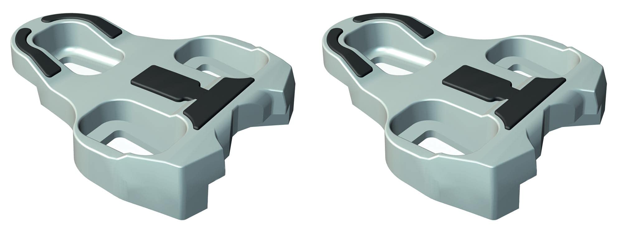Velox Look Keo Pedal Cleats, Grey, 4.5° Float