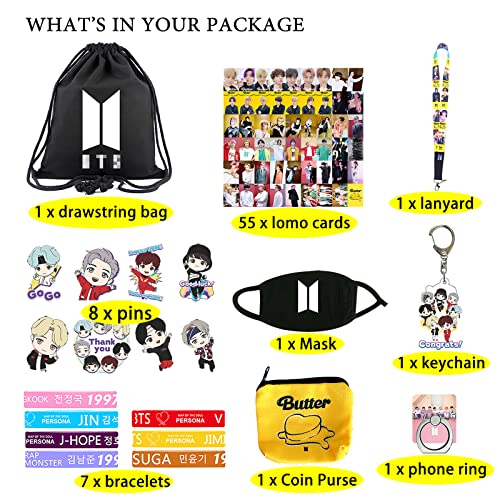 SportsLiking BTS Merchandise BTS Merch Kpop Merchandise Gifts Includes
