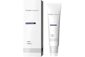 Magic Collagen Fullerene Neck Cream - Neck Skincare with Collagen Peptides, Tighten and Lift Firming Neck Cream for Crepey Sk