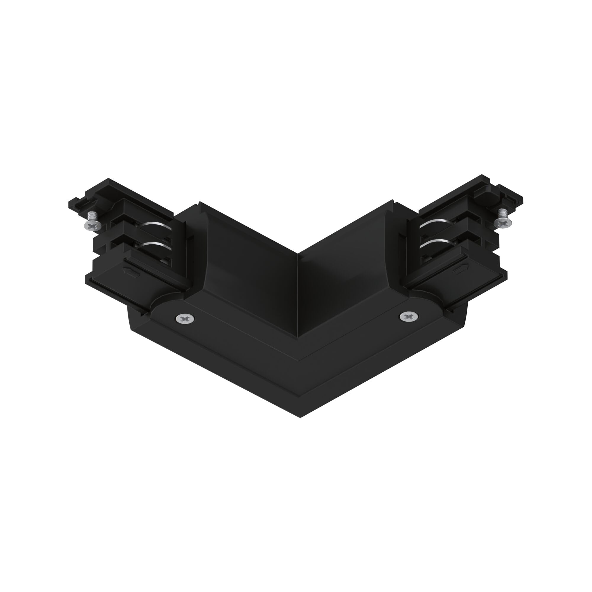 Paulmann ProRail3 91374 Rail System Connector L-Piece Outside 101 x 101 mm Max. 3,680 W Black Rail Systems Ceiling Rail Metal/Plastic