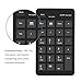 Cateck Bluetooth Wireless Keypad, Wireless 23 Keys Numeric keypad Bluetooth Numeric Keyboard for Windows Laptop Desktop Computer PC, Black