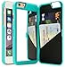 iPhone 6 Plus / 6s Plus Case, Bastex Hidden Back Wallet Mirror Case with Stand Feature and Card Holder for Apple iPhone 6 Plus, 6S Plus 5.5
