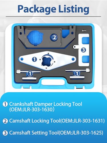 Wvoillty Engine Adjustment Tool, Timing Belt Tool, Timing Chain Tool Compatible with Land Rover Diesel Engine, Jaguar 2.0T 2.0, JLR-303-1625, JLR-303-1630, JLR-303