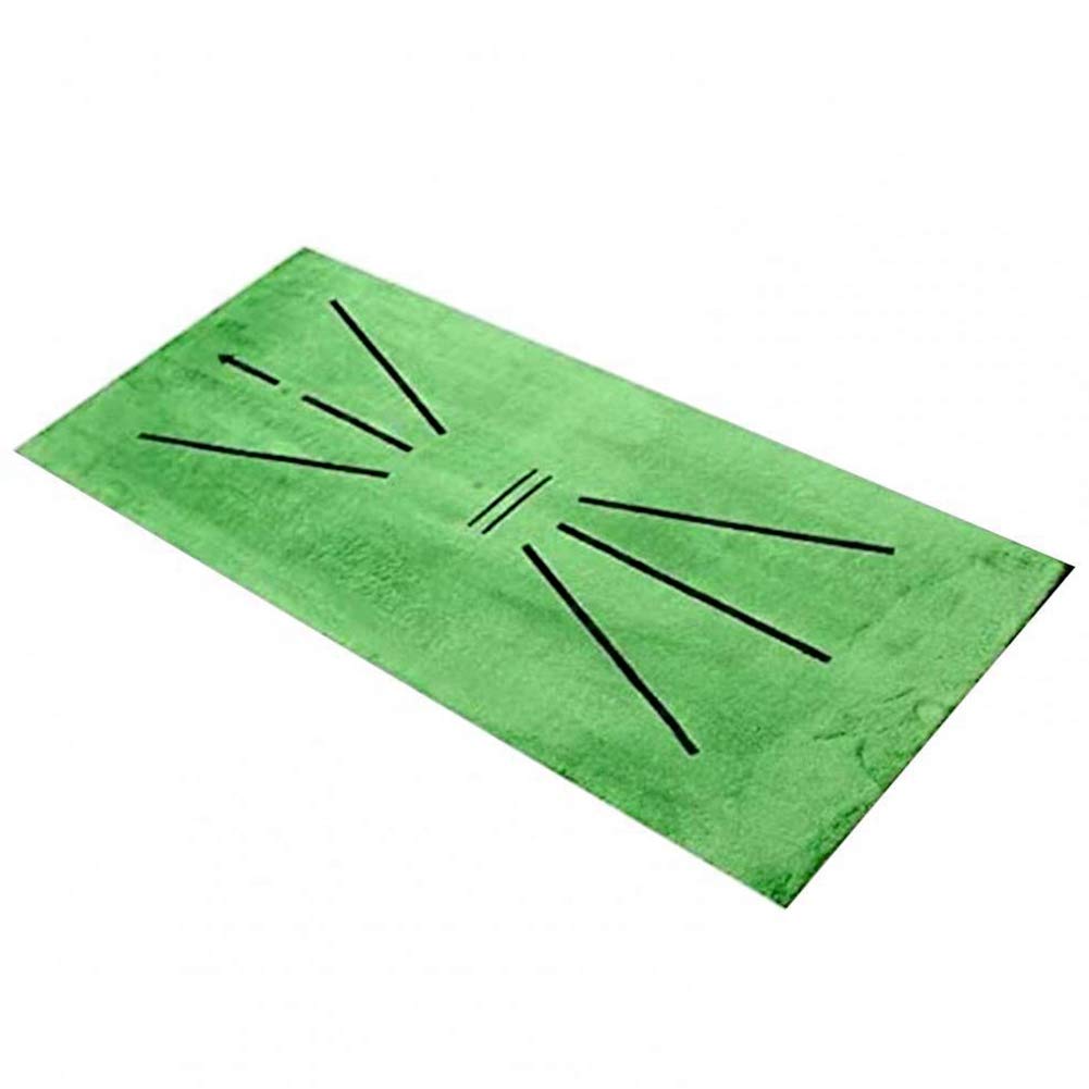 XYDZ Golf Training Mat （24'' x 12''）Golf Portable Hitting Mat for Swing Detection Mini Golf Practice Training Aid Game Gift Training Aids Analyse and Correct Your Swing Path Sharpen Hitting Skills
