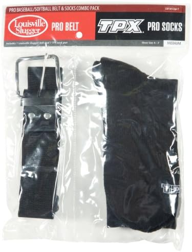 Louisville slugger combo pack baseball belt &amp; socks