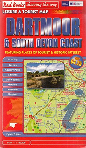 Dartmoor and South Devon Coast (Red Books Leisure & Tourist Map)