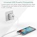 Quick Charge 3.0 USB Wall Charger CHGeek Qualcomm Certified QC 3.0 USB Travel Adapter with Foldable Plug 18W Fast Charging Charger for iPhone 7 Plus 7 6S Galaxy S7 S6 LG G5 V20 iPad Kindle-CH06S