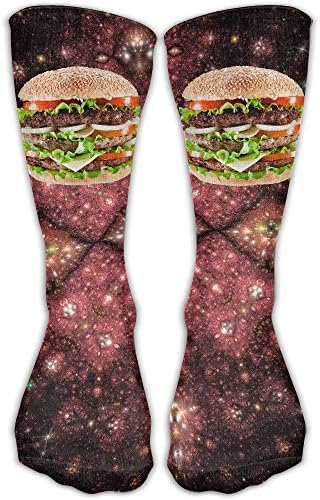 Delicious Hamburger Yummy Juicy Special Design Warm Socks