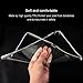 iPad Pro 97 GRIP Flexible Soft Transparent TPU Rubber Back Cover for iPad Pro 97 inch Air Bounce Shockproof TechnologyClear