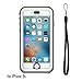 Catalyst iPhone 6s Case, Waterproof, Shock Proof, Drop Proof for Apple iPhone 6s with High Touch Sensitivity ID (White & Mist Gray)