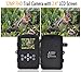 XIKEZAN 1080P HD Trail & Game Camera,12MP Mini Night Vision Wildlife Camera with Time Lapse & 2.4