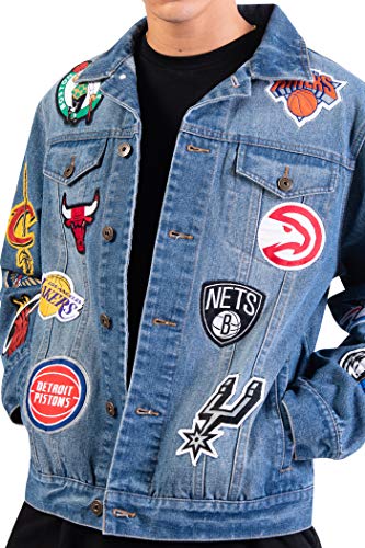 nba jacket with all teams patches