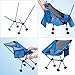Portable Ultralight Heavy Duty Folding Compact Camping Chair by Sis-Tek Deep Seat Comfy Fabric Breathable Mesh Innovative No Sink Feet for Outdoors Fishing Festival BBQ Beach Backpacking Picnic Travel