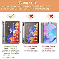 Linbol Case for Samsung Galaxy Tab S8 Plus 12.4
