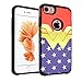 for iPhone 6S Case, DURARMOR iPhone 6, 7, 8 Woman Dual Layer Hybrid Bumper Shockproof Armor Defender Protector Cover for Girls, Woman